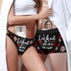 Couple underwear with face