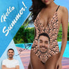 Custom swimsuit with face