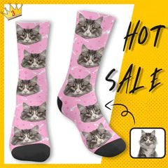 Custom cat socks