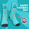 Custom gift socks for dad/mom