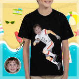 #6-15Y Custom Face Play With Me Kid's T-shirt