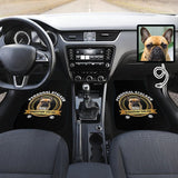 Custom Pet Photo Car Floor Mats Automotive Carpet Non-Slip Universal Interior Car Decor Accessories (Set of 2)