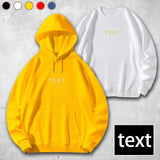 Custom Logo/Text Unisex Embroidered Hoodie Personalized Sweatshirt