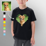 #2-8Y Custom Photo Sweet Love Tee For Toddler Kids Kid's All Over Print T-shirt