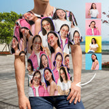 Custom Girlfriends Photo T-shirt Personalized Unisex Shirts with Pictures