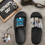 Custom Photo Slide Sandals For Father's Day Gifts