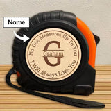 [Limited Time Discount] Custom Name&Initials Tape Measure Father's Day Gift Personalized Gifts for Dad Husband Grandpa