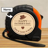 Custom Name Tape Measure Happy Father's Day Gift Personalized Gifts for Dad Husband Grandpa