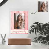 Custom Photo Happy Mother's Day Clear Acrylic Plaque