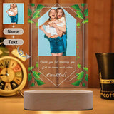 Custom Photo&Name&Text Friendship Clear Acrylic Plaque