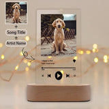Custom Photo&Song Title&Artist Name Pet Clear Acrylic Music Plaque