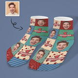 Personalized Dad Socks Custom Face Greatest Dad Ankle Socks For Australian Father's Day