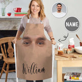 Custom Face&Name All You All Over Print Adjustable Apron