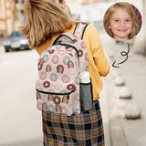 Custom Face Donuts Children's Backpack