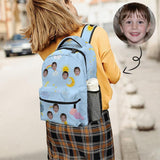 Custom Face Rainbow Sun Moon Children's Backpack