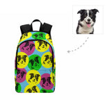 Custom Colorful Dog Backpack
