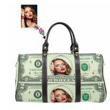 Custom Face Dollar Girlfriend Travel Bag