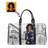 Custom Face Fashion Woman Travel Bag