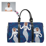 Custom Face Mermaid Travel Bag
