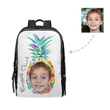 Custom Face Pineapple School Bag