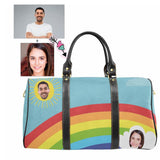 Custom Face Rainbow Travel Bag