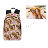 Custom Love Couple Backpack