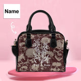 Custom Name Goth Shoulder Handbag
