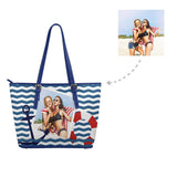 Custom Nautical Photo Women's Tote Bag