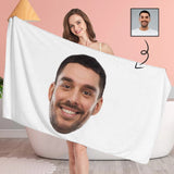 Custom Big Face Photo Bath Towel 30