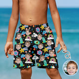 Custom Face Cartoon Figures Theme Teen Beach Shorts
