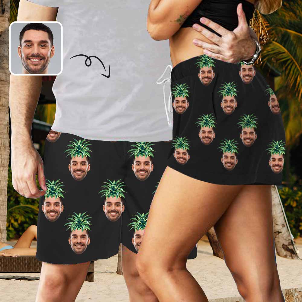 1-Couple Matching Beach Shorts