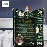 Custom Name Mom's Love Ultra-Soft Micro Fleece Blanket