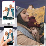 Custom Photo Mom & Daughter Ultra-Soft Micro Fleece Blanket