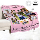 Custom Photo&Text Family Remember Ultra-Soft Micro Fleece Blanket