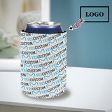 Custom Logo Can Coolers Personalized Neoprene Koozies Non Slip for Beer Cans and Bottles