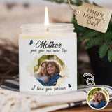 Made in USA Custom Photo Mother I Love You Forever Candles Customize Your Own Photo Candle