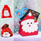Christmas Santa Gift Bag Candy Bag Holiday Decorations Package