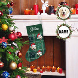 17.52in(L) Super Size-Custom Face&Name Footprint Christmas Stocking