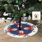 Custom Photo Christmas Dog Christmas Tree Skirt