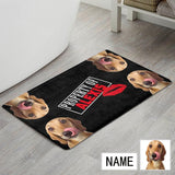 Custom Photo&Name Dog Property Doormat