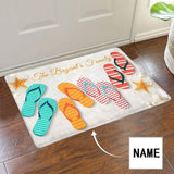 Custom Name Family Doormat