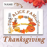 Custom Name The Family Placemats