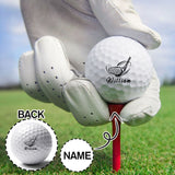 Custom Name Golf Balls Fathers Day Golf Gift Golf Balls for Dad Personalized Funny Golf Balls Create Your Own Golf Balls