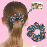Custom Photo Colorful Hair Scrunchie