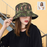 Custom Face Camouflage Unisex Bucket Boonie Hat