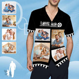 Custom Photo Hawaiian Family Memories Shirts Casual Men's Summer Shirts Made for You Custom Shirt