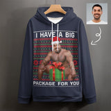 Custom Face Cool Hoodie Designs Christmas Gift for You Large Size Personalized Face Unisex Loose Hoodie Custom Top Outfits
