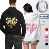 [Thanks Fans] Custom Name Hoodie Designs Personalized Text Minifest More Love Unisex Loose Hoodie Custom Hooded Pullover Top Plus Size for Him Her