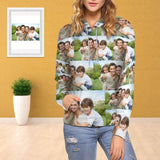 [High Quality] Custom Photo Women's Hoodie with Pocket Personalized Gifts for Her