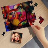 Custom Photo Colorful Abstract Art Rectangle Jigsaw Puzzle Best Indoor Gifts 110/500/1000 Pieces
